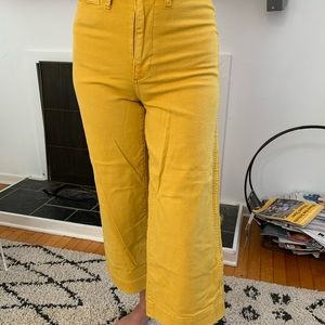 Madewell Wide Leg Crop Pants
